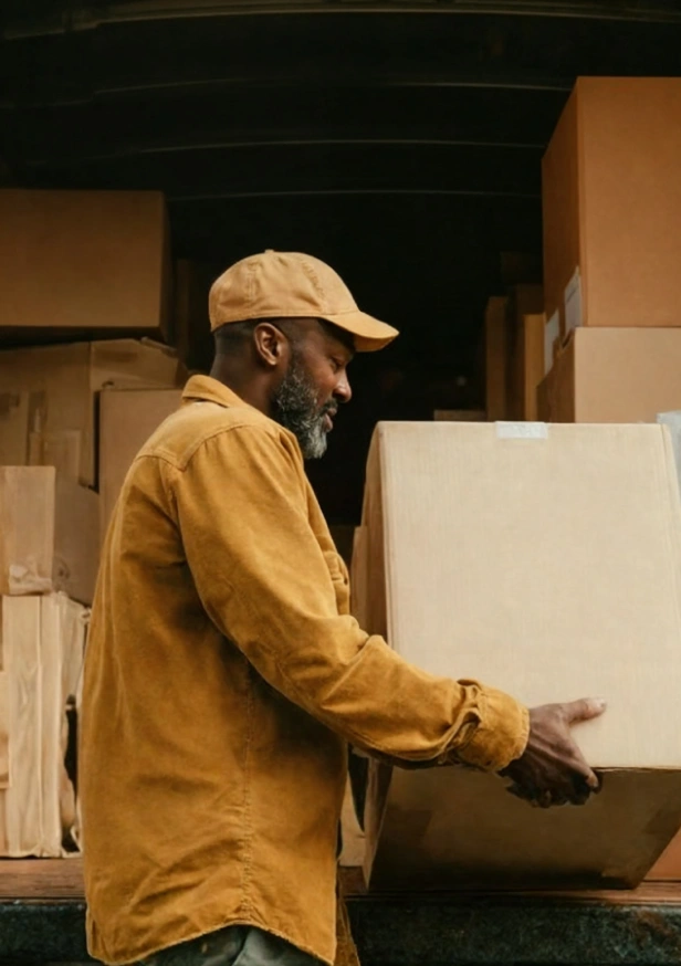 man moving residential load los angeles ca home 2